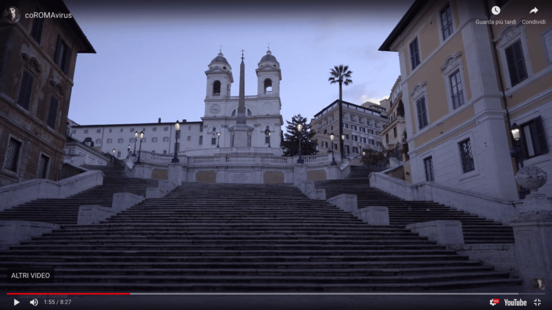 Le bellezze di una Roma deserta