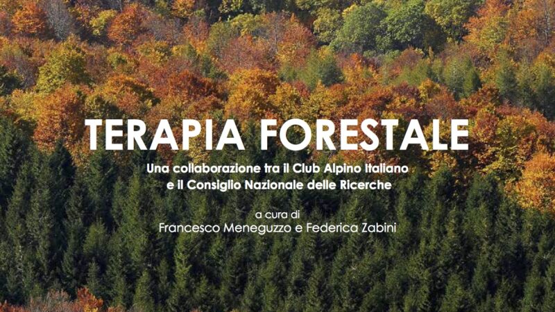 Terapia forestale, un libro prezioso di CNR e CAI